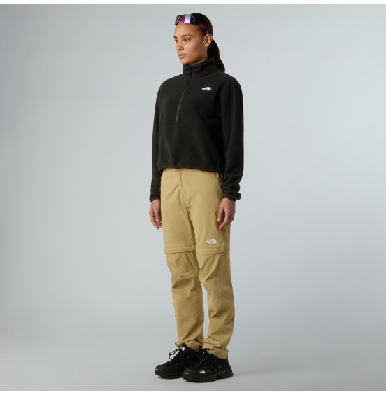 THE NORTH FACE W GLACIER FLEECE 1/2 ZIP NF0A8D2CJK3 BLACK