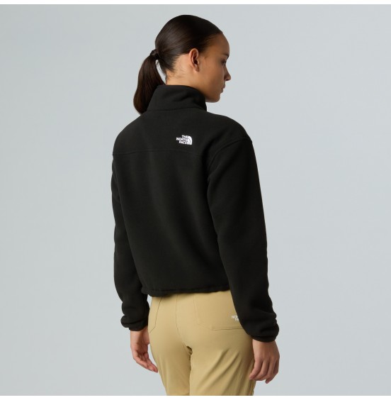 THE NORTH FACE W GLACIER FLEECE 1/2 ZIP NF0A8D2CJK3 BLACK