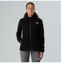 THE NORTH FACE W GLACIER FLEECE FULLZIP JACKET NF0A8D2FJK3 BLACK