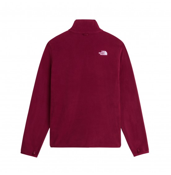 THE NORTH FACE W GLACIER FLEECE FULLZIP JACKET NF0A8D2FMVO BURGUNDY CRUSH