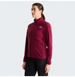 THE NORTH FACE W GLACIER FLEECE FULLZIP JACKET NF0A8D2FMVO BURGUNDY CRUSH