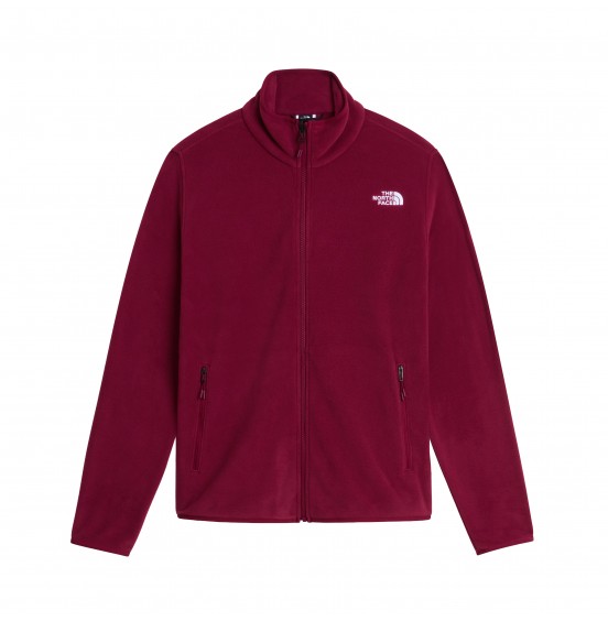 THE NORTH FACE W GLACIER FLEECE FULLZIP JACKET NF0A8D2FMVO BURGUNDY CRUSH