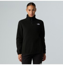 THE NORTH FACE W GLACIER FLEECE 1/4 ZIP NF0A8D2JJK3 BLACK
