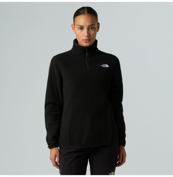 THE NORTH FACE W GLACIER FLEECE 1/4 ZIP NF0A8D2JJK3 BLACK