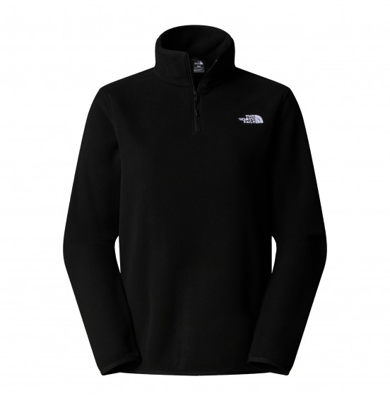 THE NORTH FACE W GLACIER FLEECE 1/4 ZIP NF0A8D2JJK3 BLACK