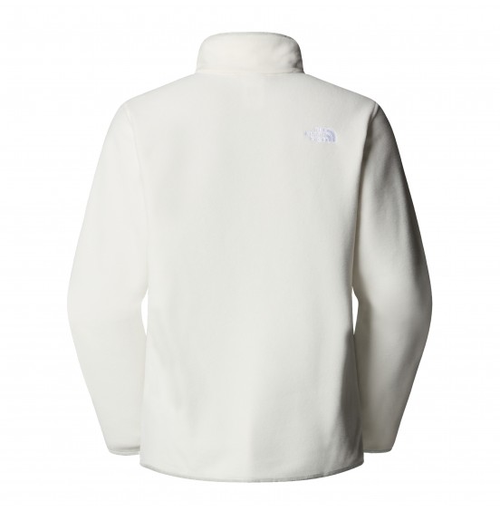 THE NORTH FACE W GLACIER FLEECE 1/4 ZIP NF0A8D2JQLI WHITE DUNE