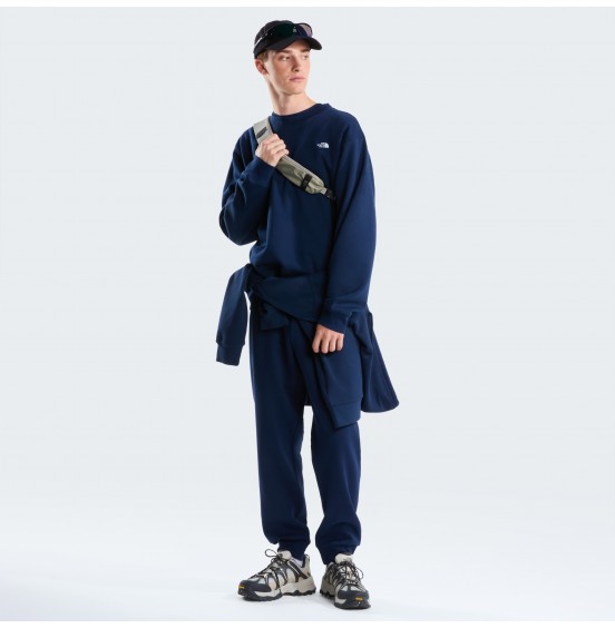 THE NORTH FACE M ESSENTIAL SIMPLE DOME RELAXED CREW NF0A8DP78K2 SUMMIT NAVY