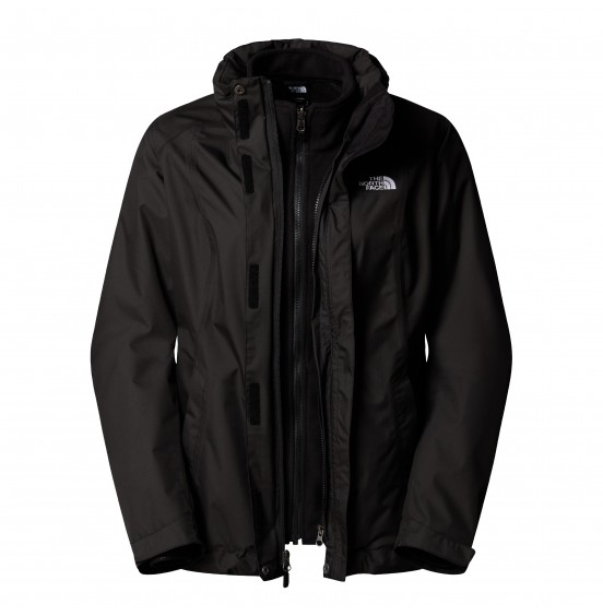 THE NORTH FACE W EVOLVE II TRICLIMATE JACKET NF0A8E02JK3 BLACK