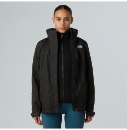 THE NORTH FACE W EVOLVE II TRICLIMATE JACKET NF0A8E02JK3 BLACK