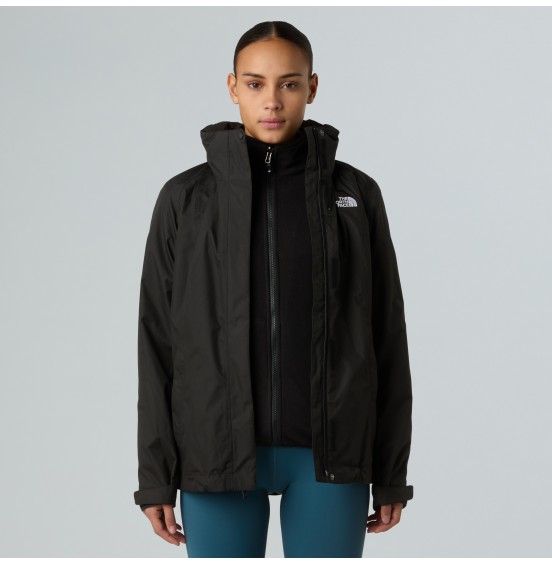 THE NORTH FACE W EVOLVE II TRICLIMATE JACKET NF0A8E02JK3 BLACK