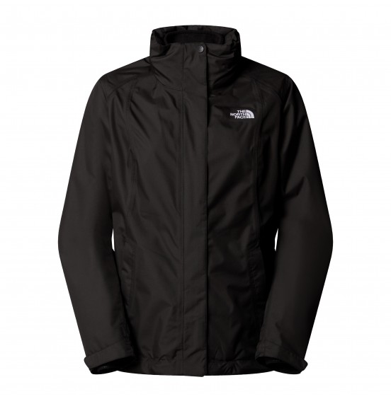 THE NORTH FACE W EVOLVE II TRICLIMATE JACKET NF0A8E02JK3 BLACK