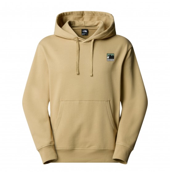 THE NORTH FACE M MOUNTAIN LOGO RELAXED NF0A8E3NLK5 KHAKI STONE