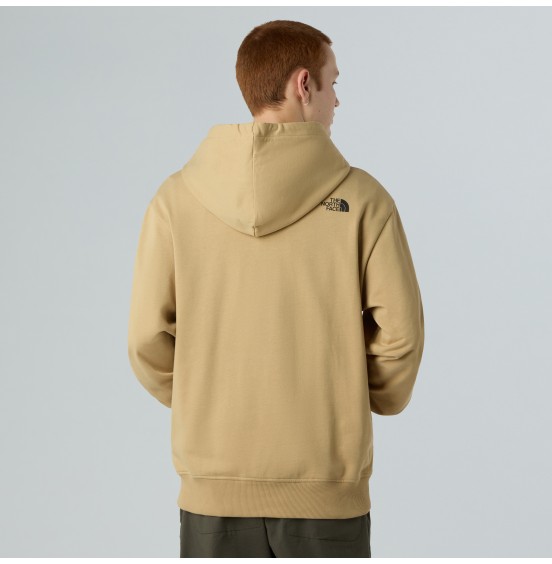 THE NORTH FACE M MOUNTAIN LOGO RELAXED NF0A8E3NLK5 KHAKI STONE