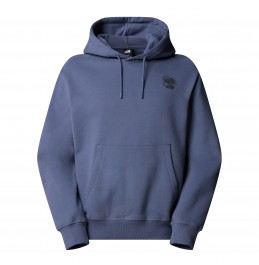 THE NORTH FACE U POWDER DAYS RELAXED GRAPHIC HOODIE NF0A8E4GBTR TWILIGHT GALAXY