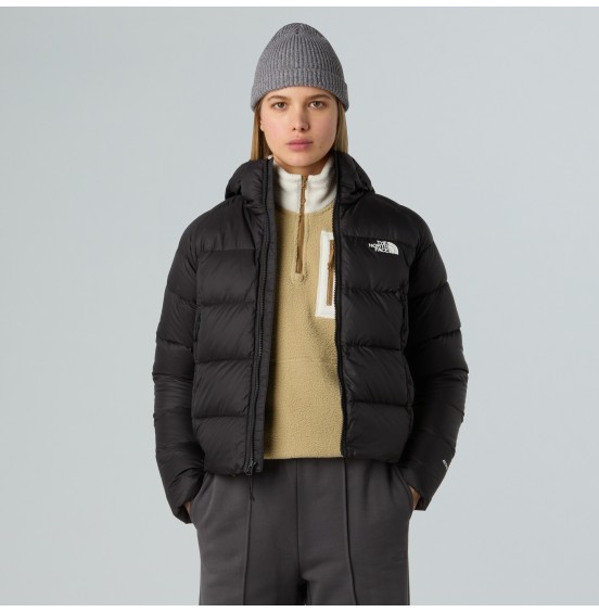 THE NORTH FACE W HYALITE DOWN HOODIE JACKET NF0A8E75JK3 BLACK