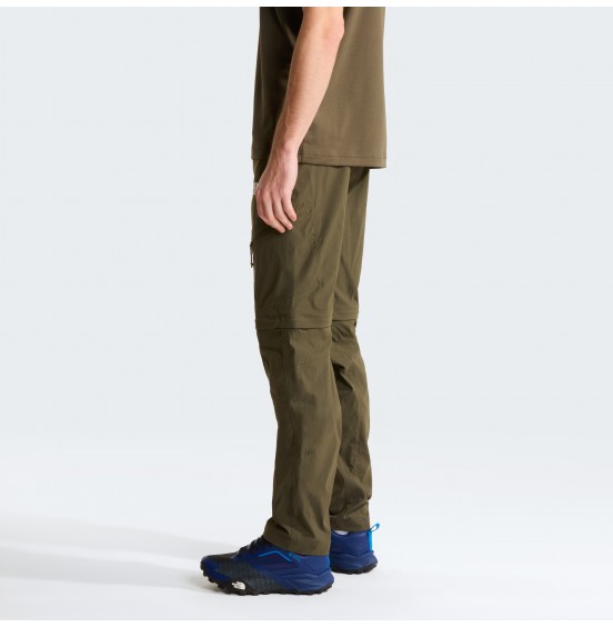 THE NORTH FACE M EXPLORATION REGULAR TAPERED CNV PANT NF0A8EC321L NEW TAUPE GREEN