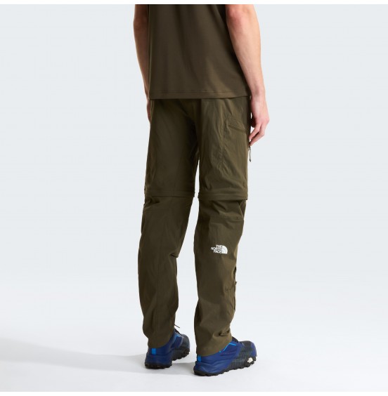 THE NORTH FACE M EXPLORATION REGULAR TAPERED CNV PANT NF0A8EC321L NEW TAUPE GREEN