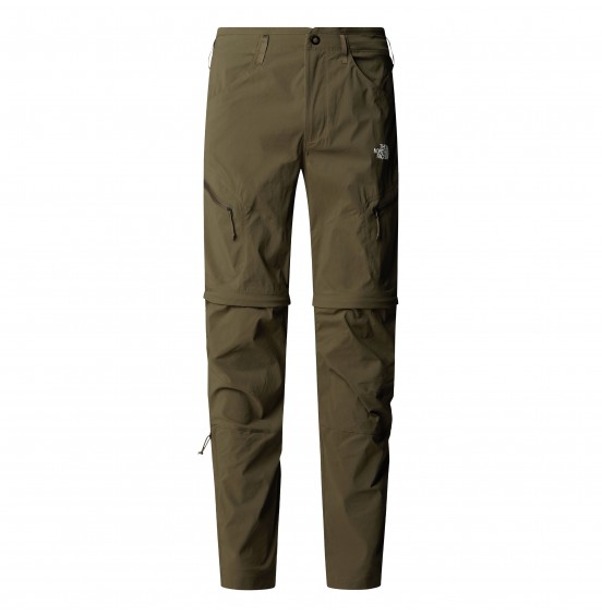 THE NORTH FACE M EXPLORATION REGULAR TAPERED CNV PANT NF0A8EC321L NEW TAUPE GREEN