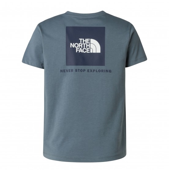 THE NORTH FACE ΠΑΙΔΙΚΟ ΚΟΝΤΟΜΑΝΙΚΟ TEEN BOX NSE TEE NF0A8EFN0U3 GRANITE GREY