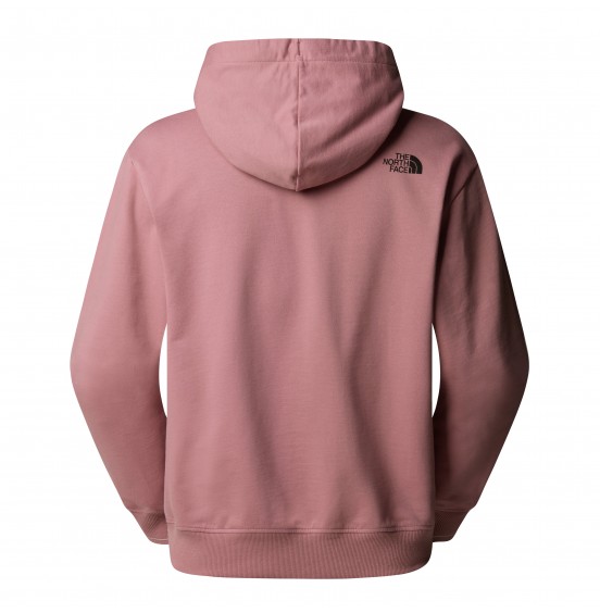 THE NORTH FACE UNISEX FLOWER DOME RELAXED HD SWEATSHIRT NF0A8EGZHCS NOSTALGIA ROSE