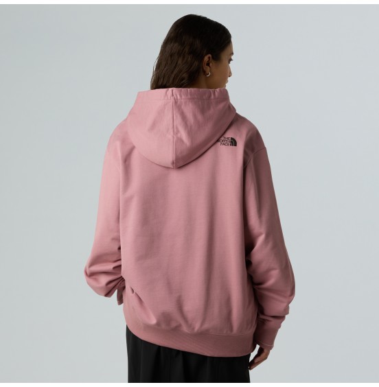 THE NORTH FACE UNISEX FLOWER DOME RELAXED HD SWEATSHIRT NF0A8EGZHCS NOSTALGIA ROSE