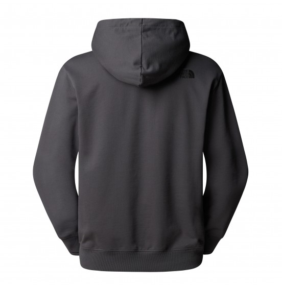 THE NORTH FACE UNISEX FLOWER DOME RELAXED HD SWEATSHIRT NF0A8EGZRHI ANTHRACITE GREY