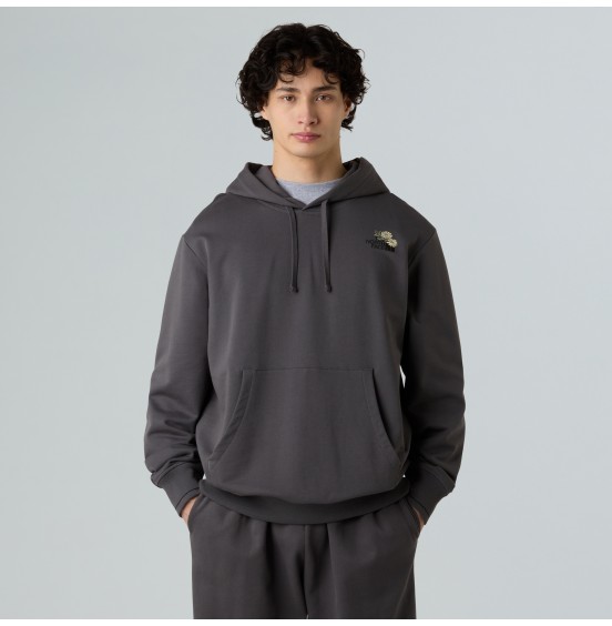 THE NORTH FACE UNISEX FLOWER DOME RELAXED HD SWEATSHIRT NF0A8EGZRHI ANTHRACITE GREY