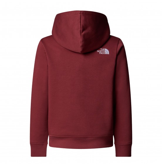 THE NORTH FACE TEEN DREW PEAK HOODIE NF0A8EHH0VO SUMAC