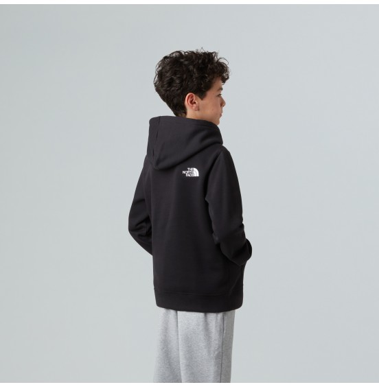 THE NORTH FACE TEEN DREW PEAK HOODIE NF0A8EHHJK3 BLACK