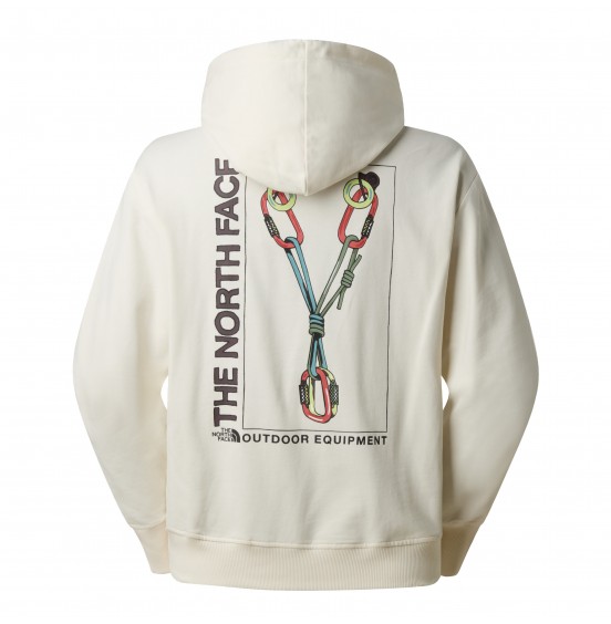 THE NORTH FACE UNISEX EXPLORE GEAR RELAXED FIT NF0A8F2KQLI WHITE DUNE