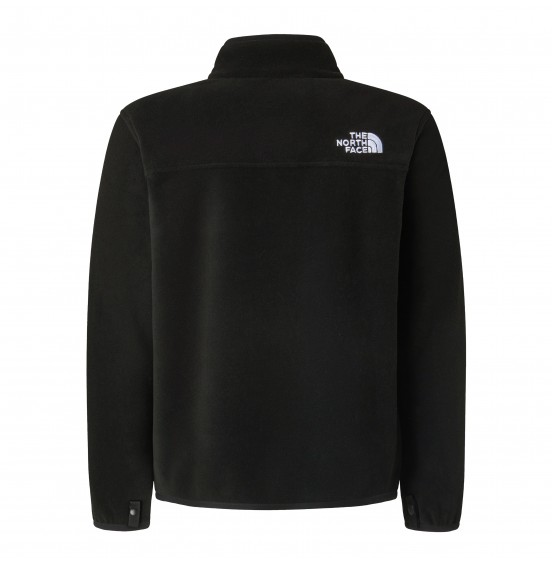 THE NORTH FACE TEEN GLACIER FULL ZIP FLEECE NF0A8F8AJK3 BLACK