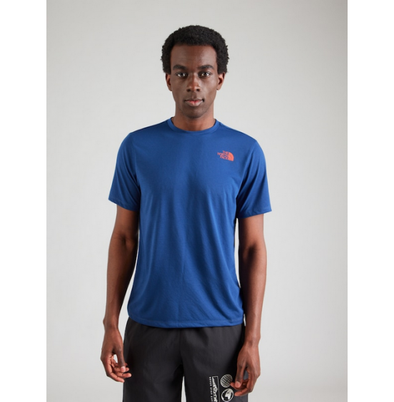 THE NORTH FACE M BITMAP LOGO T-GRAP TEE NF0A8FTVD1R ESTATE BLUE