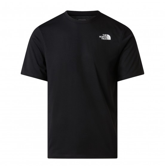 THE NORTH FACE M BITMAP LOGO T-GRAP TEE NF0A8FTVJK3 BLACK