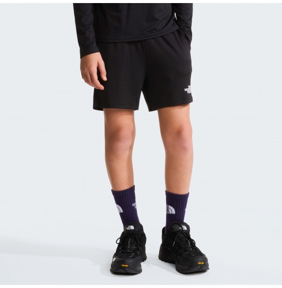 THE NORTH FACE ΠΑΙΔΙΚΟ ΣΟΡΤΣ TEEN POLY KNIT SHORT NF0A8FYYJK3 BLACK