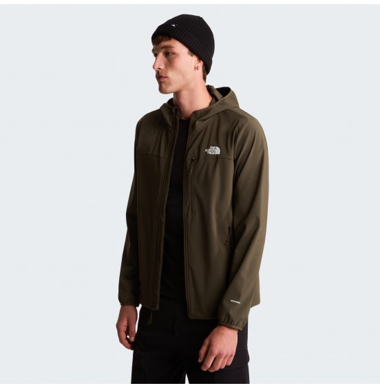 THE NORTH FACE M ΑΝΤΙΑΝΕΜΙΚΟ JACKET NIMBLE HOODIE 2 NF0A8G0N21L NEW TAUPE GREEN