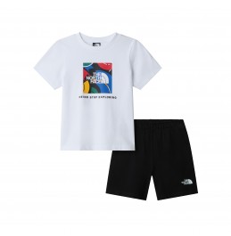 THE NORTH FACE KID BOX NSE PLAY SET NF0A8G1HLA9 WHITE BLACK