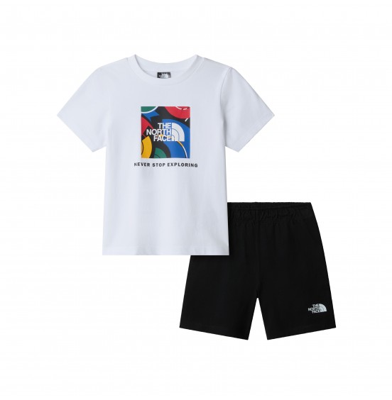THE NORTH FACE KID BOX NSE PLAY SET NF0A8G1HLA9 WHITE BLACK