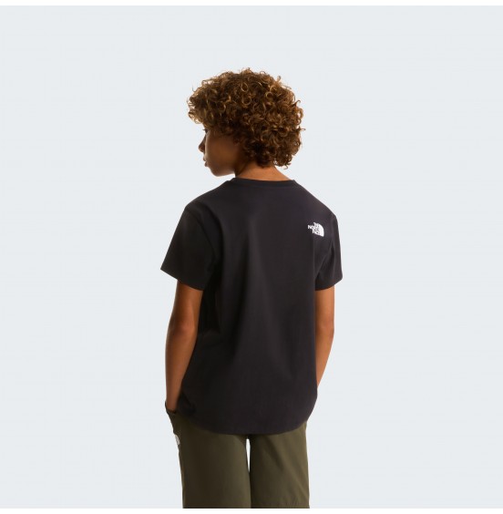 THE NORTH FACE ΠΑΙΔΙΚΟ ΚΟΝΤΟΜΑΝΙΚΟ B MOYNTAIN NIGHT TEE NF0A8G1UJK3 BLACK