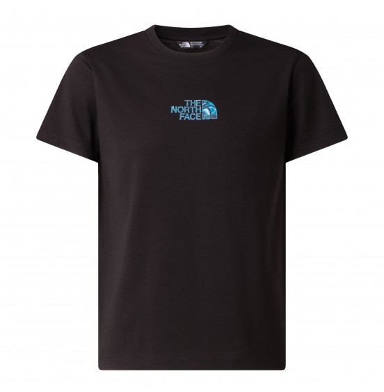 THE NORTH FACE ΠΑΙΔΙΚΟ ΚΟΝΤΟΜΑΝΙΚΟ B LIQUID LOGO TEE NF0A8G1WJK3 BLACK