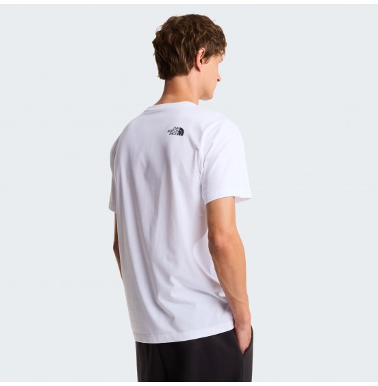 THE NORTH FACE M EVOLUTION BOX TEE NF0A8G9CFN4 WHITE