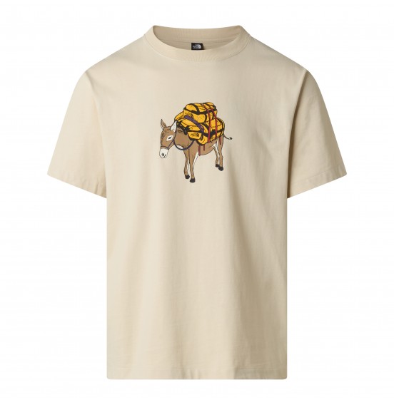 THE NORTH FACE M DONKEY TAXI RX TEE NF0A8G9FDOM DESERT STONE
