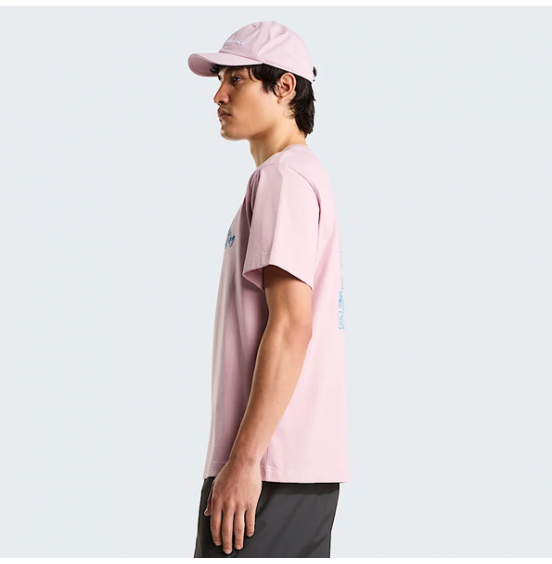 THE NORTH FACE M ALIEN RX TEE NF0A8G9G0SO METAL PINK
