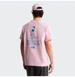 THE NORTH FACE M ALIEN RX TEE NF0A8G9G0SO METAL PINK