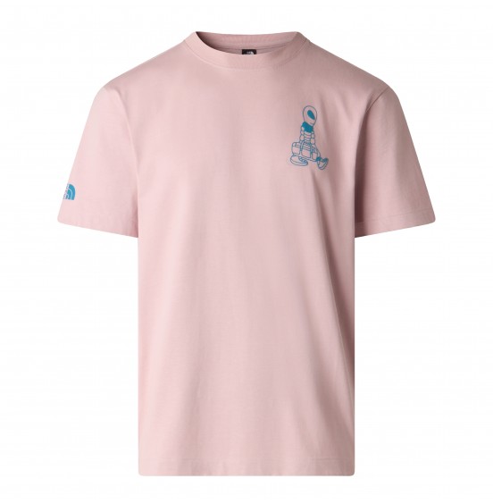 THE NORTH FACE M ALIEN RX TEE NF0A8G9G0SO METAL PINK