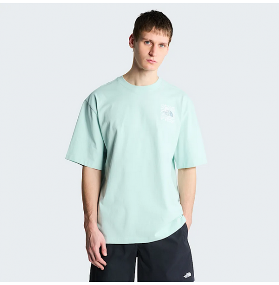 THE NORTH FACE M SUN OS TEE NF0A8GA0G70 OPAL FROST