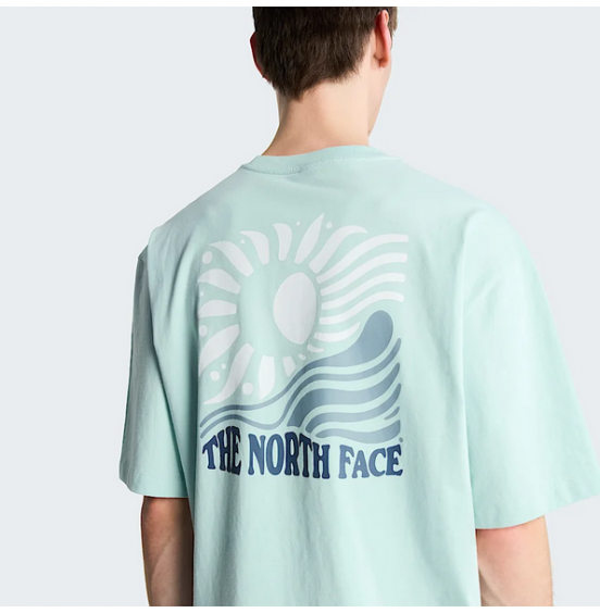 THE NORTH FACE M SUN OS TEE NF0A8GA0G70 OPAL FROST