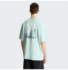 THE NORTH FACE M SUN OS TEE NF0A8GA0G70 OPAL FROST
