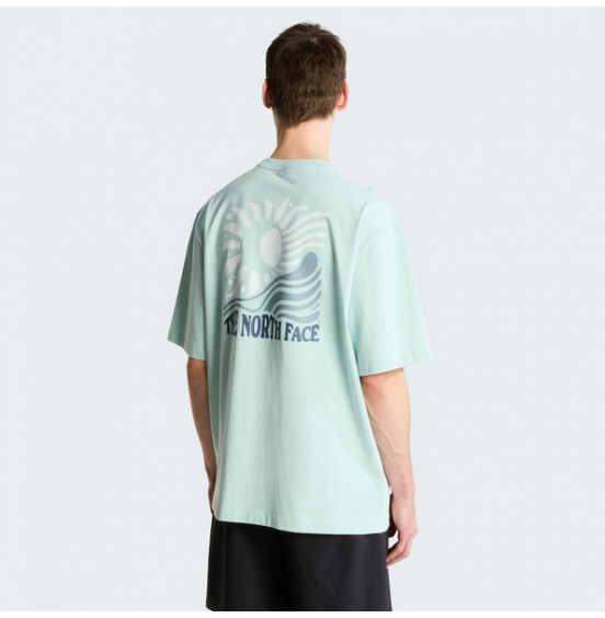 THE NORTH FACE M SUN OS TEE NF0A8GA0G70 OPAL FROST