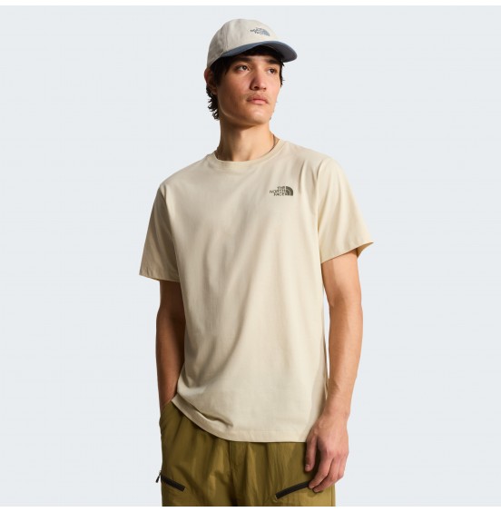 THE NORTH FACE M MOUNTAIN TEE NF0A8GA7DOM DESERT STONE