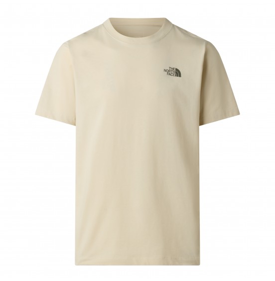 THE NORTH FACE M MOUNTAIN TEE NF0A8GA7DOM DESERT STONE